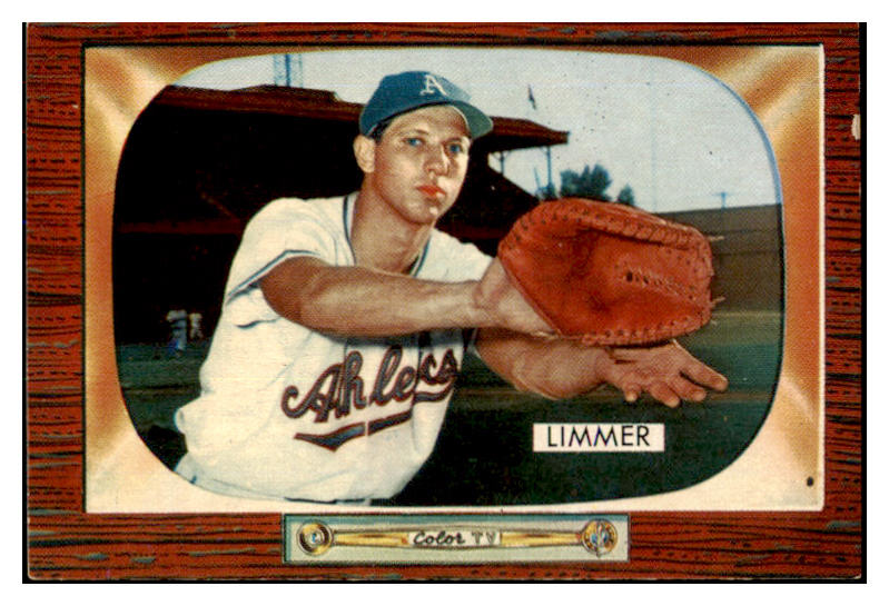 1955 Bowman Baseball #080 Lou Limmer A's EX-MT 472350