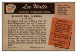 1955 Bowman Baseball #082 Lee Walls Pirates EX-MT 472351