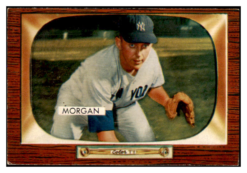 1955 Bowman Baseball #100 Tom Morgan Yankees EX-MT 472362