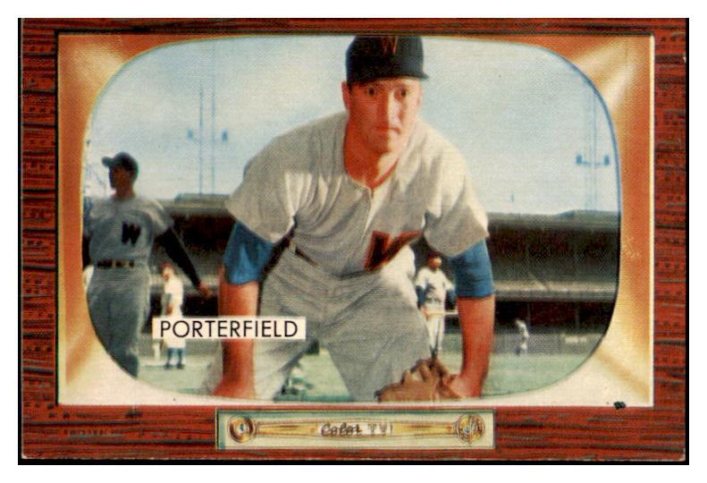 1955 Bowman Baseball #104 Bob Porterfield Senators EX-MT 472363