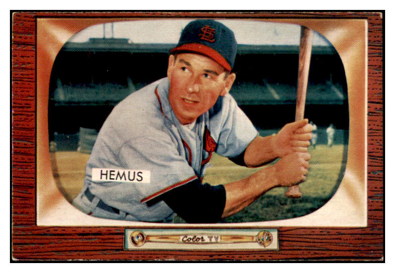 1955 Bowman Baseball #107 Solly Hemus Cardinals EX-MT 472366