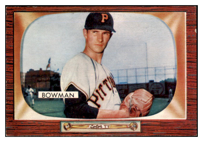 1955 Bowman Baseball #115 Roger Bowman Baseball Pirates EX-MT 472369