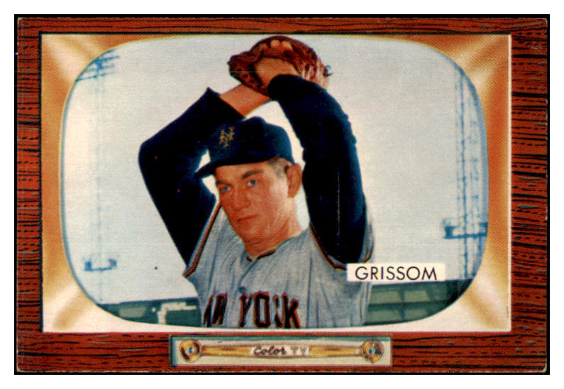1955 Bowman Baseball #123 Marv Grissom Giants EX-MT 472375