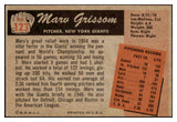 1955 Bowman Baseball #123 Marv Grissom Giants EX-MT 472375