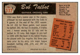 1955 Bowman Baseball #137 Bob Talbot Cubs EX-MT 472382
