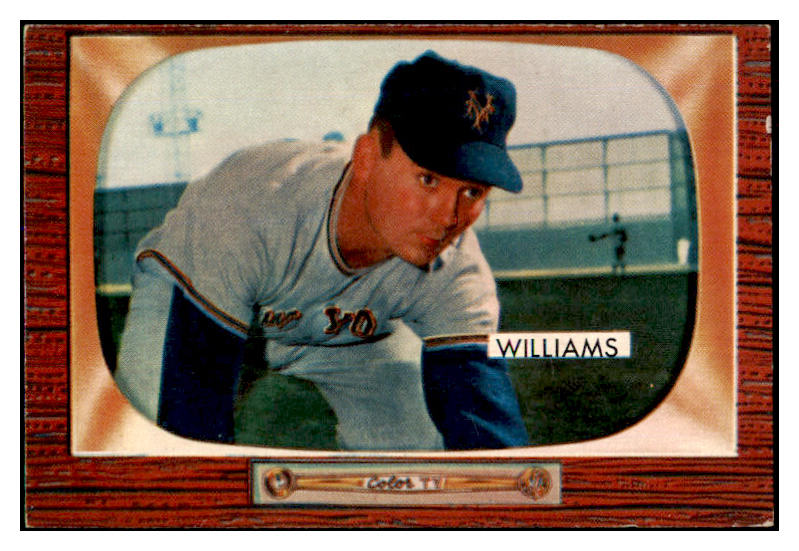 1955 Bowman Baseball #138 Davey Williams Giants EX-MT 472383