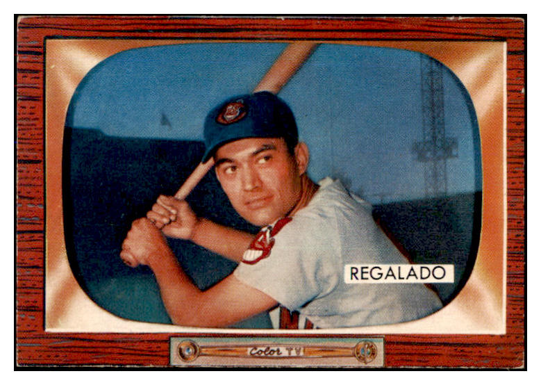 1955 Bowman Baseball #142 Rudy Regalado Indians EX-MT 472385