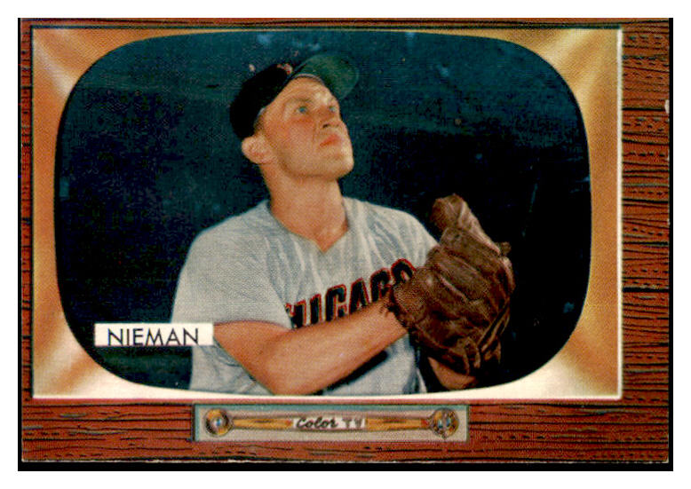 1955 Bowman Baseball #145 Bob Nieman White Sox EX-MT 472387