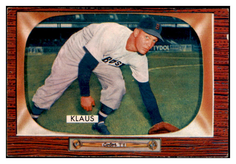 1955 Bowman Baseball #150 Billy Klaus Red Sox EX-MT 472392