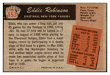 1955 Bowman Baseball #153 Eddie Robinson Yankees EX-MT 472393
