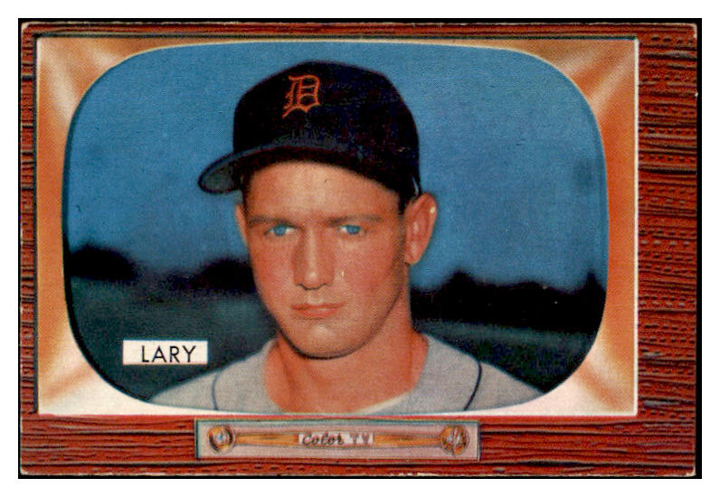 1955 Bowman Baseball #154 Frank Lary Tigers EX-MT 472394