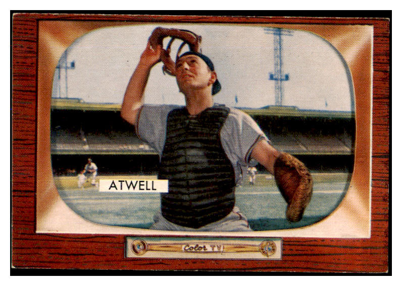 1955 Bowman Baseball #164 Toby Atwell Pirates EX-MT 472398