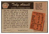 1955 Bowman Baseball #164 Toby Atwell Pirates EX-MT 472398