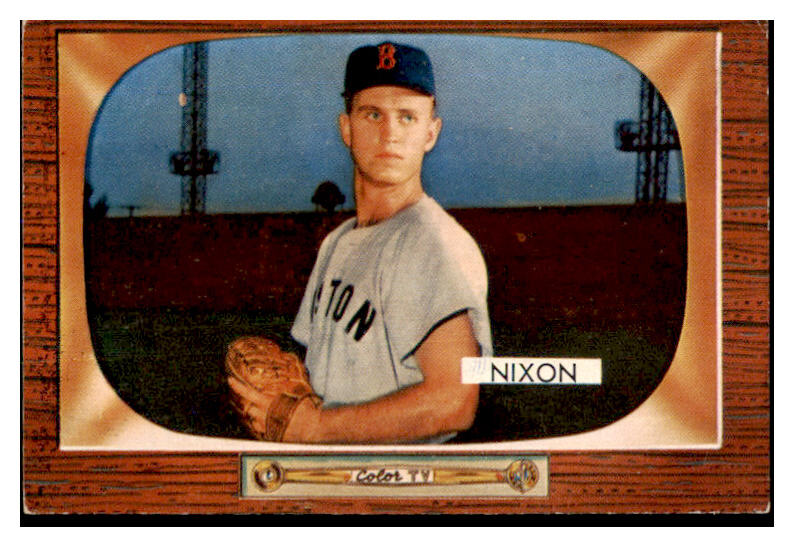 1955 Bowman Baseball #177 Willard Nixon Red Sox EX-MT 472402