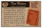 1955 Bowman Baseball #178 Tom Brewer Red Sox EX-MT 472403