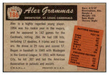 1955 Bowman Baseball #186 Alex Grammas Cardinals EX-MT 472406