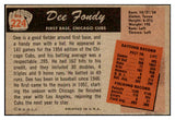 1955 Bowman Baseball #224 Dee Fondy Cubs EX-MT 472408