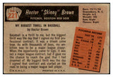 1955 Bowman Baseball #221 Hal Brown Red Sox EX-MT 472411