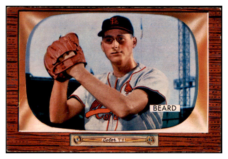 1955 Bowman Baseball #206 Ralph Beard Cardinals EX-MT 472418