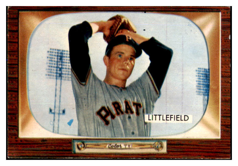 1955 Bowman Baseball #200 Dick Littlefield Pirates EX-MT 472420