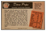 1955 Bowman Baseball #198 Dave Pope Indians EX-MT 472421