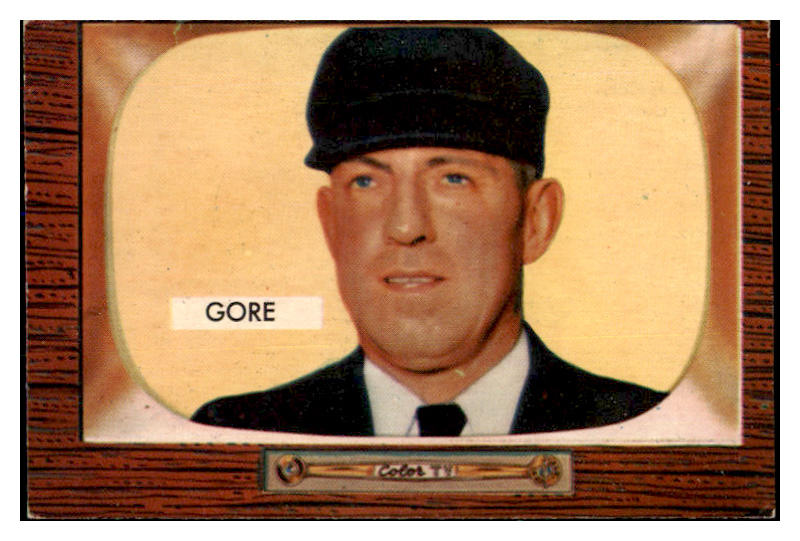 1955 Bowman Baseball #289 Arthur Gore Umpire VG-EX 472437