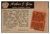 1955 Bowman Baseball #289 Arthur Gore Umpire VG-EX 472437