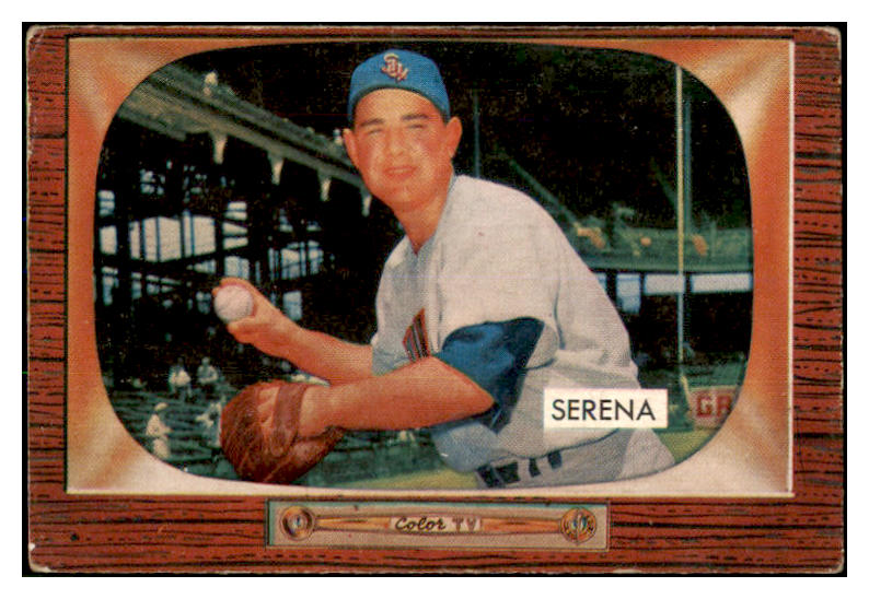 1955 Bowman Baseball #233 Bill Serena White Sox VG-EX 472471