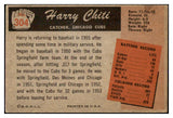 1955 Bowman Baseball #304 Harry Chiti Cubs VG-EX 472527
