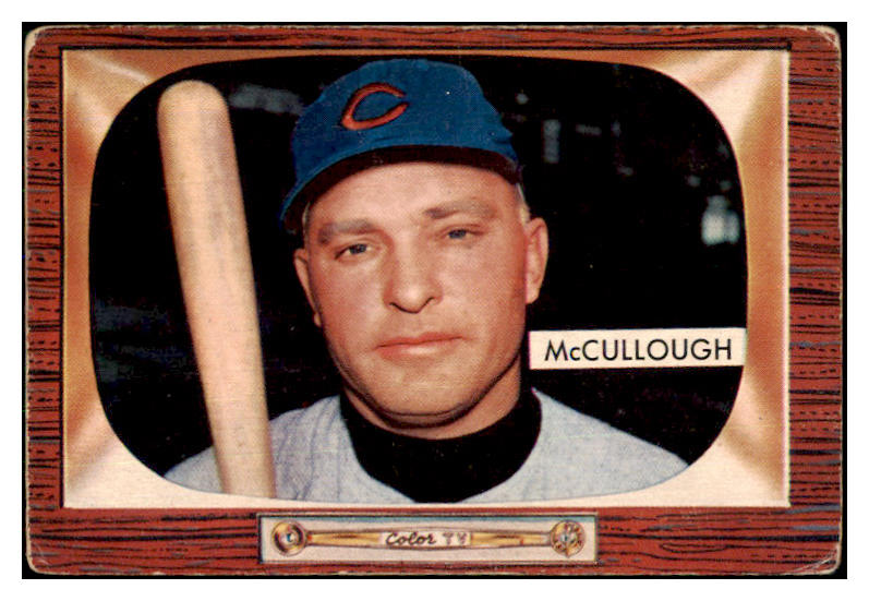 1955 Bowman Baseball #280 Clyde McCullough Cubs VG 472567