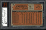 1972 Topps Baseball #100 Frank Robinson Orioles BVG 6.5 EX-MT+ 472711