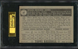 1952 Topps Baseball #047 Willie Jones Phillies SGC 60 EX Black 472765