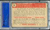 1952 Topps Baseball #094 Sam Mele Senators PSA 6 EX-MT mc 473056
