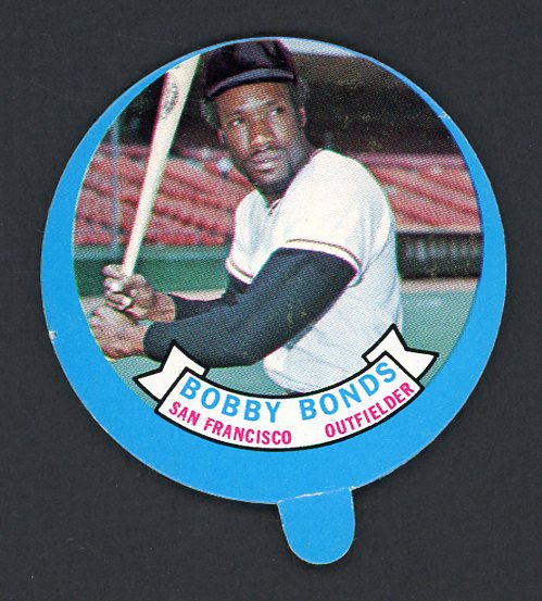 1973 Topps Baseball Candy Lids Bobby Bonds Giants EX 473118