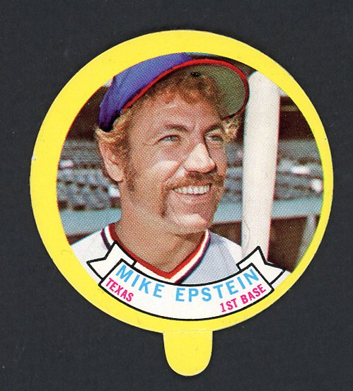 1973 Topps Baseball Candy Lids Mike Epstein Rangers NR-MT 473127