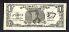 1962 Topps Baseball Bucks Bennie Daniels Senators NR-MT 473235