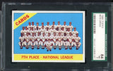 1966 Topps Baseball #379 St. Louis Cardinals Team SGC 84 NM 473333