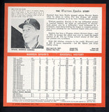1964 Auravision Records Warren Spahn Braves NR-MT 473358 Kit Young Cards