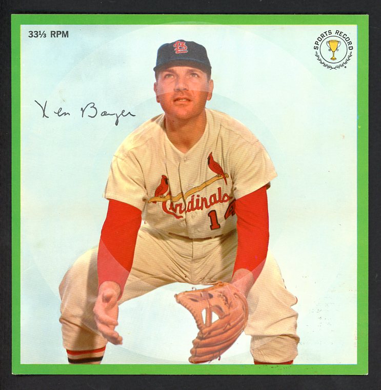 1964 Auravision Records Ken Boyer Cardinals NR-MT 473360 Kit Young Cards