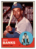 1963 Topps Baseball #380 Ernie Banks Cubs VG-EX 473533 Kit Young Cards