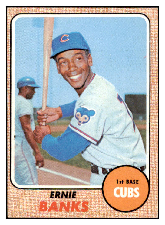1968 Topps Baseball #355 Ernie Banks Cubs NR-MT 473572 Kit Young Cards