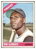 1966 Topps Baseball #300 Roberto Clemente Pirates VG 473624 Kit Young Cards