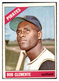 1966 Topps Baseball #300 Roberto Clemente Pirates EX 473626 Kit Young Cards