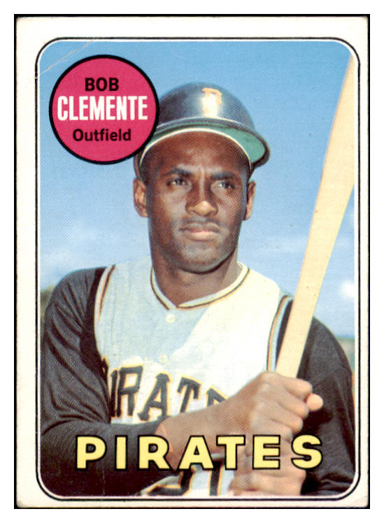 1969 Topps Baseball #050 Roberto Clemente Pirates VG 473632 Kit Young Cards