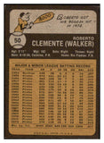 1973 Topps Baseball #050 Roberto Clemente Pirates VG-EX 473641 Kit Young Cards
