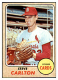 1968 Topps Baseball #408 Steve Carlton Cardinals NR-MT 473642 Kit Young Cards