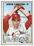 1967 Topps Baseball #146 Steve Carlton Cardinals VG-EX 473652 Kit Young Cards