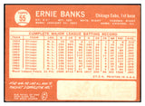1964 Topps Baseball #055 Ernie Banks Cubs EX 473664 Kit Young Cards
