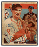1934-36 Diamond Stars #083 Paul Waner Pirates GD-VG 473693 Kit Young Cards