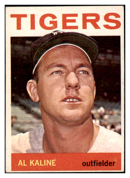 1964 Topps Baseball #250 Al Kaline Tigers EX 473721 Kit Young Cards